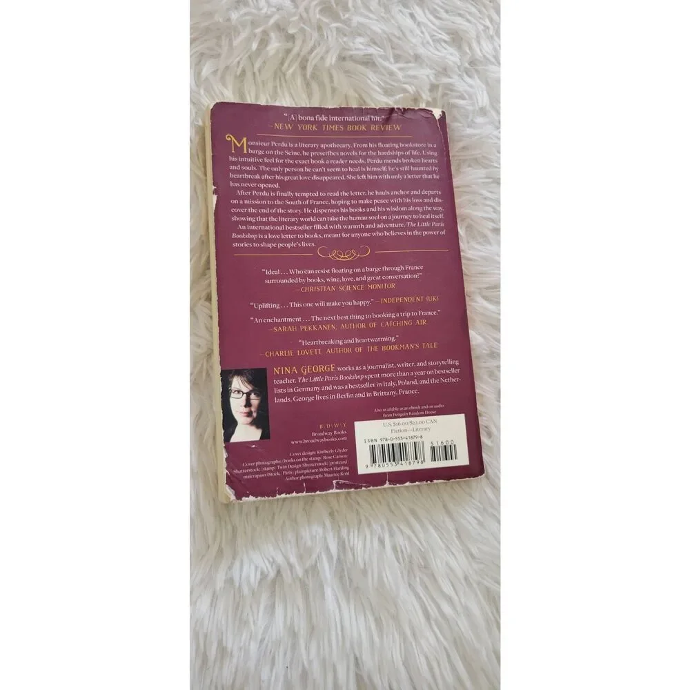 Nina George The Little Paris Bookshop Great Summer Read